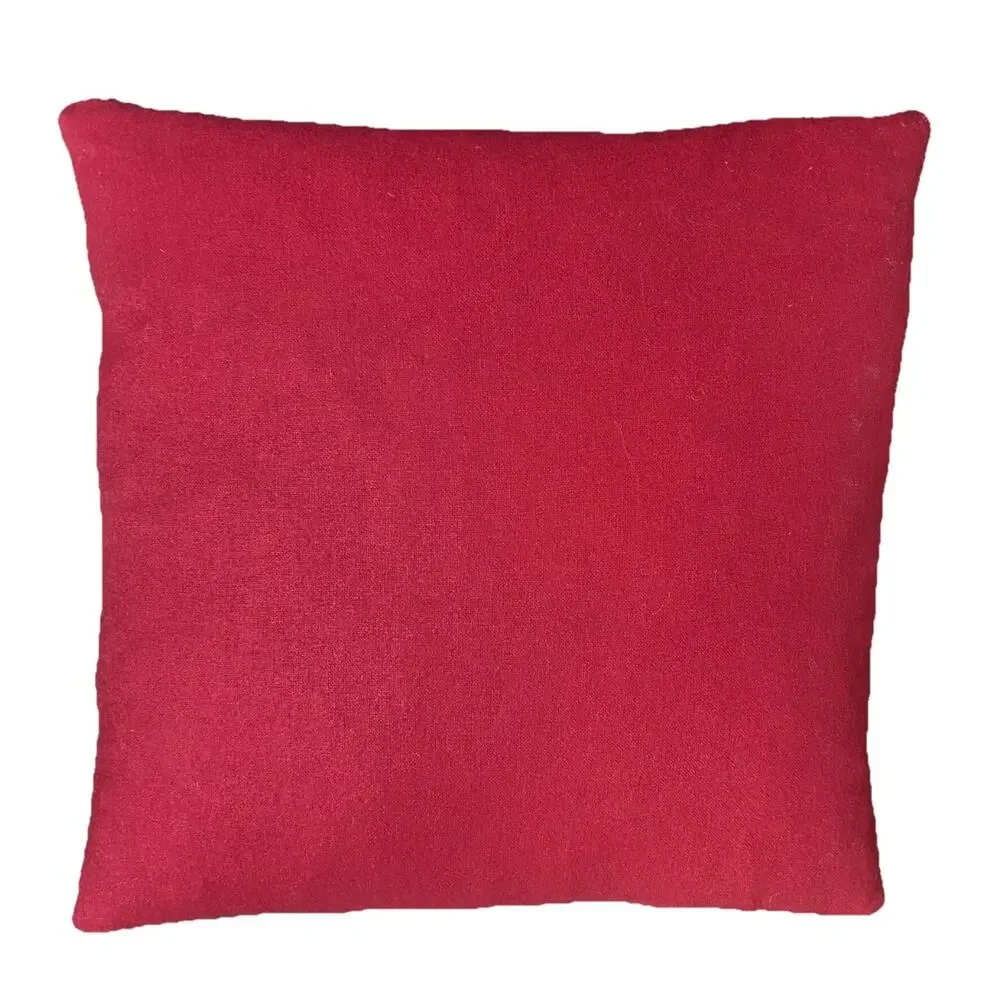 Woolrich MOOSE‎ ANTLER Decorative Appliqué Throw Feather Pillow 15”x 15” EUC